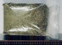 県内で押収した大量の乾燥大麻